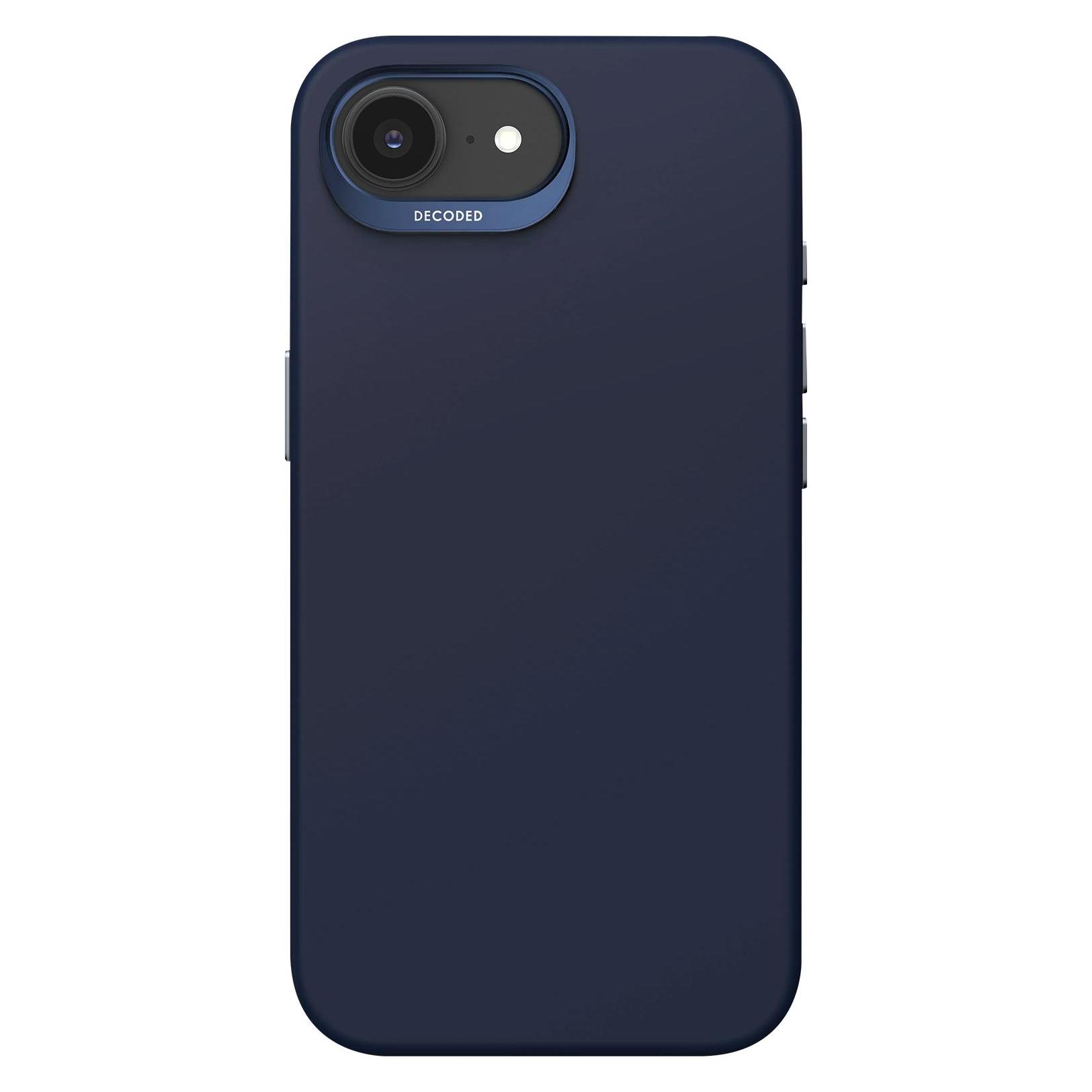 Decoded Silicone Backcover Apple iPhone 16e Navy (Apple iPhone 16e) (D25IPOSEBCS9NY)