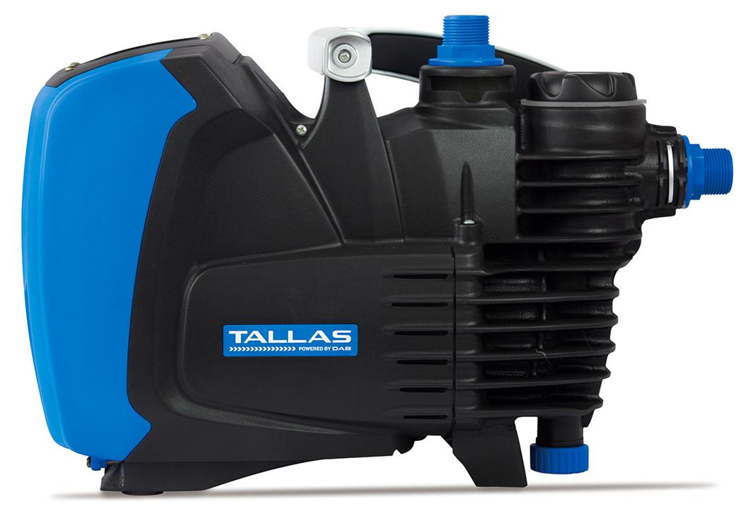 Tallas D-ECONCEPT Hauswasserwerk - 4.800 L/Std. - 900W - Förderhöhe 55 m - Schwimmer - Wasserfilter - Frequenzsteuerung - Geräuscharm