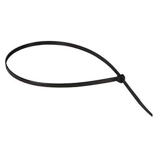 Velleman NYLON-KABELBINDER-SET - 8.8 mm x 750 mm - SCHWARZ (50-tlg.) (Klettkabelbinder, 750 mm, 50 Stk.) (ECTB750-50)