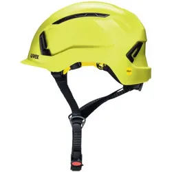 Uvex, Kopfschutz, Schutzhelm pronamic alpine mips 9735131 gelb mit Lüftungen (51 - 63 cm)