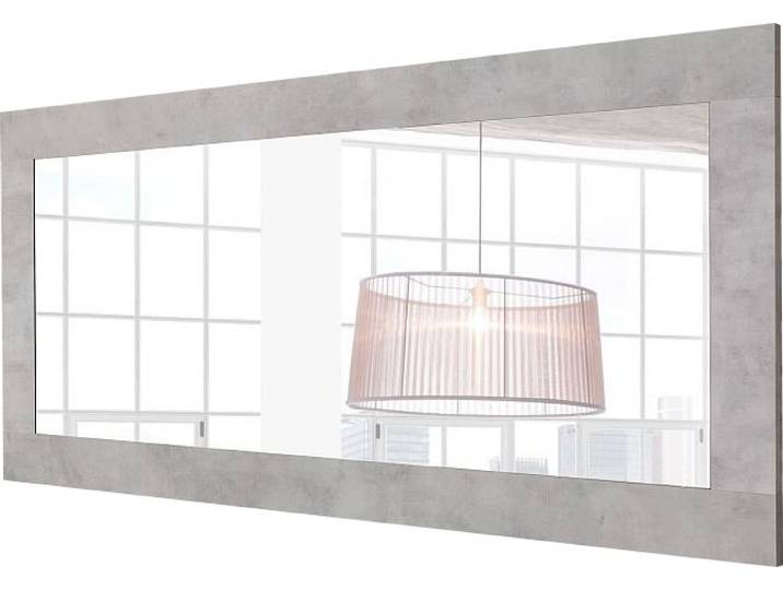 Wandspiegel HOME AFFAIRE Rimini , grau, H:75cm T:2cm, Spiegelglas, Spiegel, Wandspiegel, Breite 170 cm