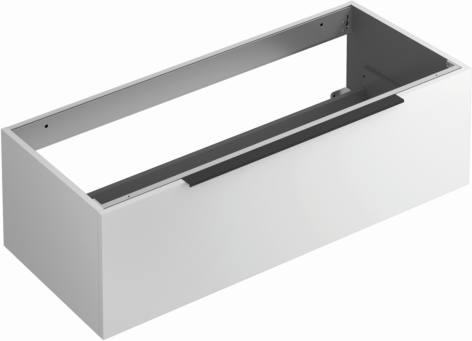 Kludi ICOS Waschtischunterschrank 50S12053 Wandhängend, 120 x 50 x 35 cm, Mattweiß