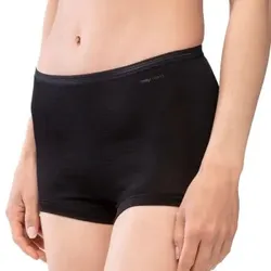 Mey Lights Elegant Boxer Panty Schwarz 42 Damen