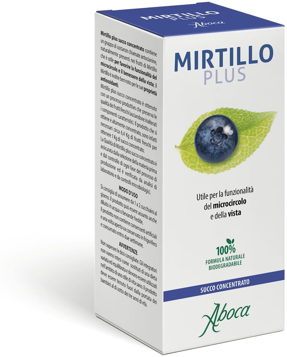 ABOCA Mirtillo Plus  133 Grammi 