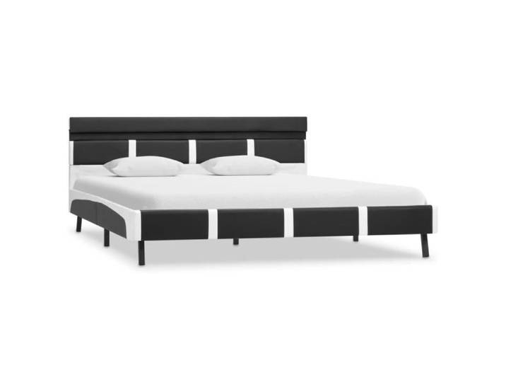 Cadre de lit avec LED - ESTINK - ER1680 - Blanc - 140 x 200 cm - Bande LED