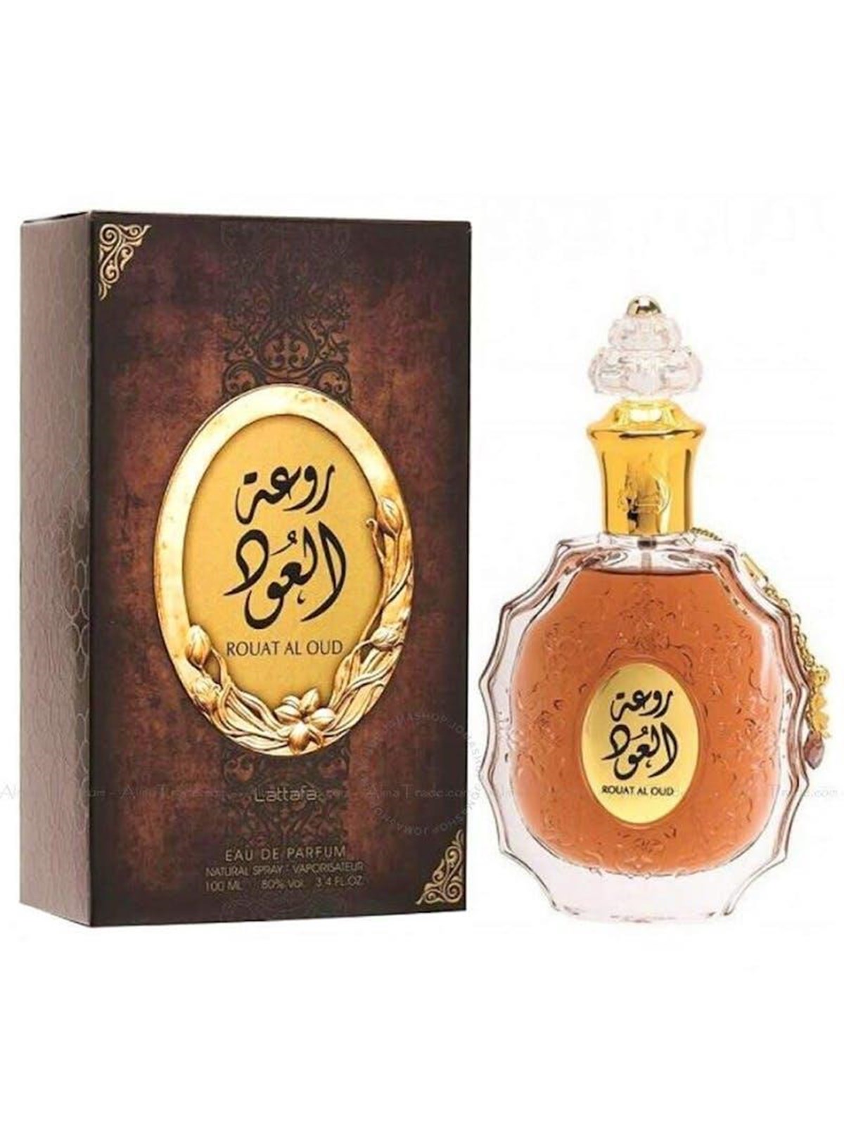 Lattafa Rouat Al Oud Edp Spray - 100 ml0