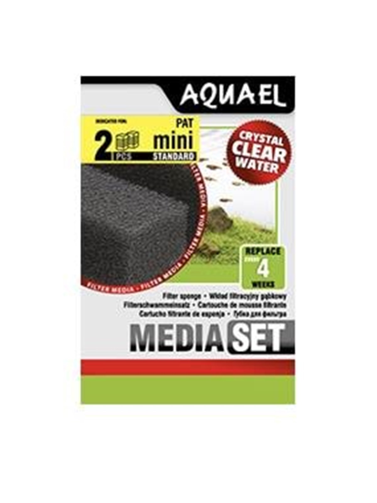 AQUAEL Filter cartridge Pat Mini 2-pack