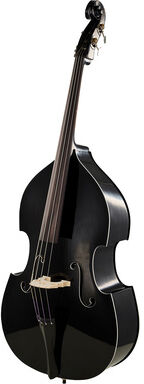 Thomann Rockabilly Double Bass BK Schwarz mit weißem Rand