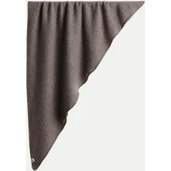 Dreieckstuch Amadsi aus Bouclé Strick Braun
