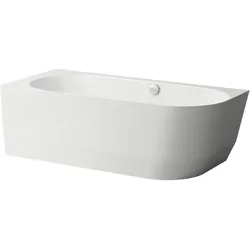 Laufen Badewanne „PRO“ vorwand 180 × 80 cm, links in Weiß