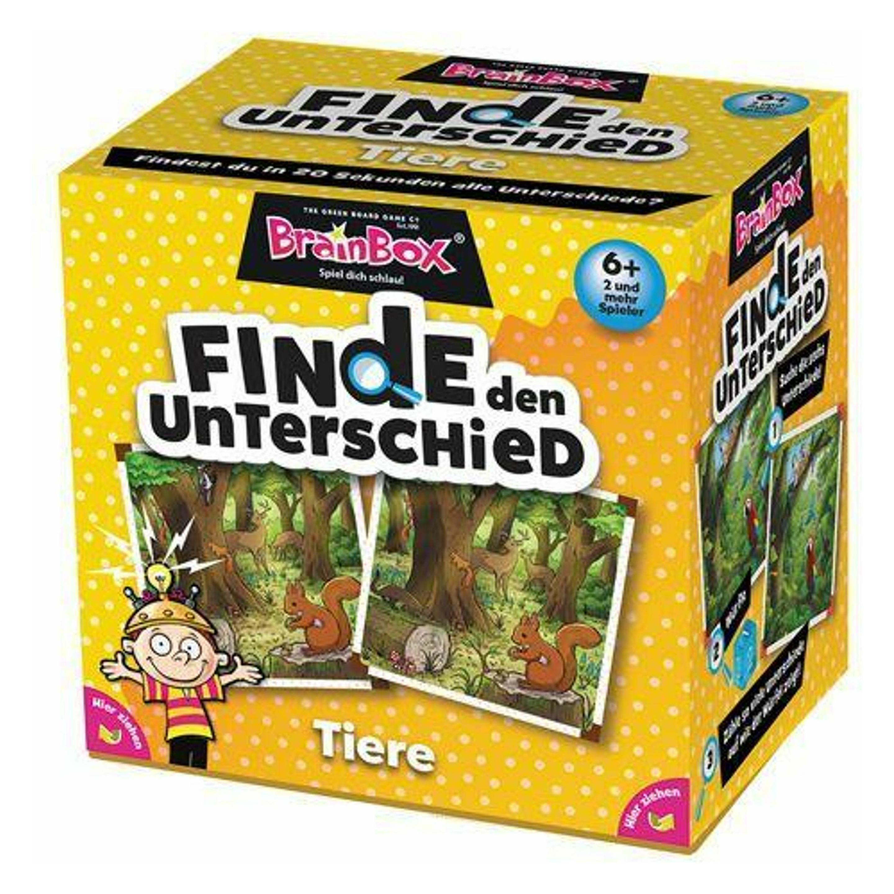 Brainbox Finde den Unterschied - Tiere (Deutsch) (2094917)