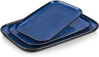 vancasso Stern Series Reactive Glaze Stoneware Plates Set