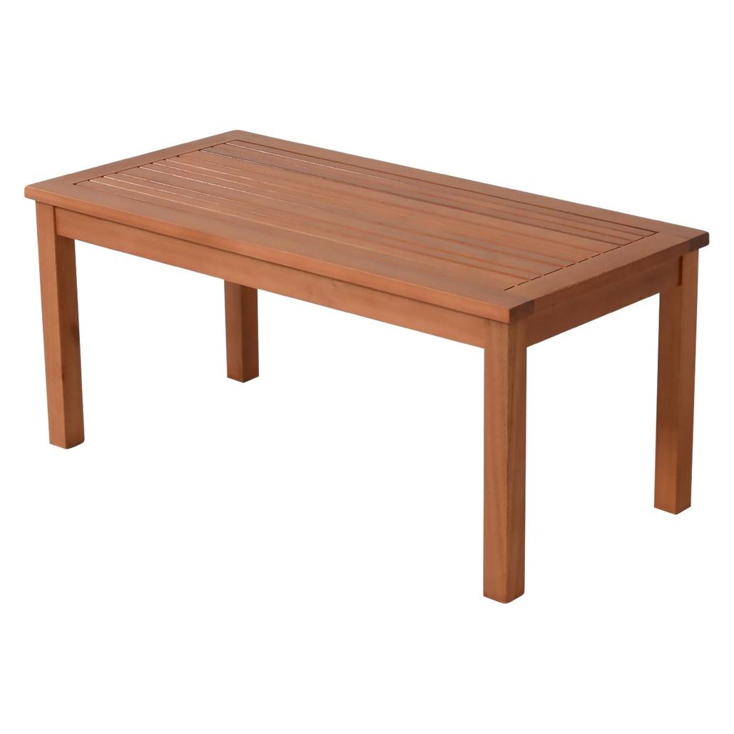 Garden Pleasure LANSING Beistelltisch Eukalyptus eukalyptus 90,0 x 44,0 x 40,7 cm (985277)