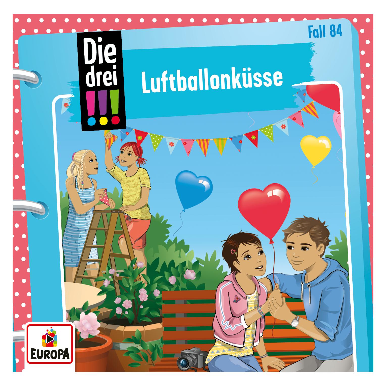 Europa Die drei DREI AUSRUFEZEICHEN 84- Luftballkonküsse (Deutsch) (58766962)