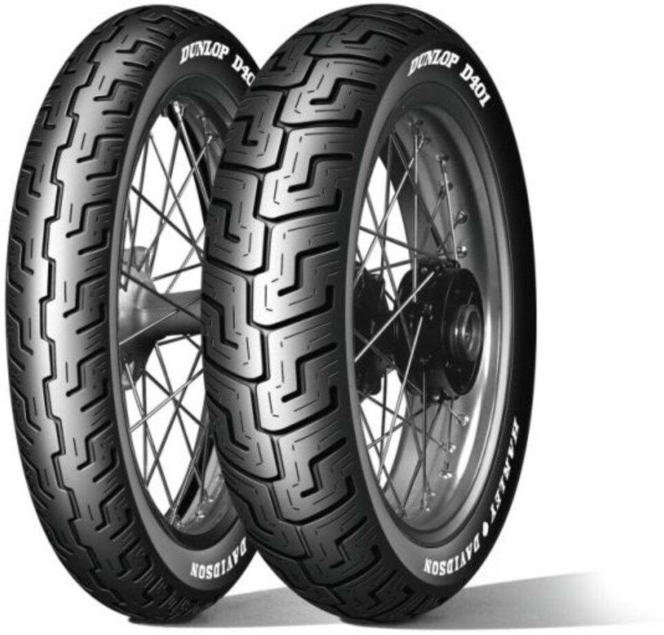 Dunlop D401 130/90B16 TL, Pneus moto avant