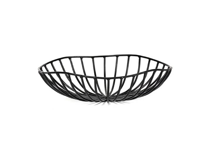 Serax - Catu Korb, Ø 20 x H 6 cm, schwarz