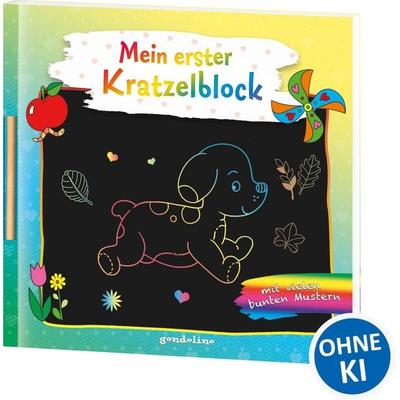 Mein erster Kratzelblock (Hund), Taschenbuch von , Loewe, 978-3-8112-3484-0