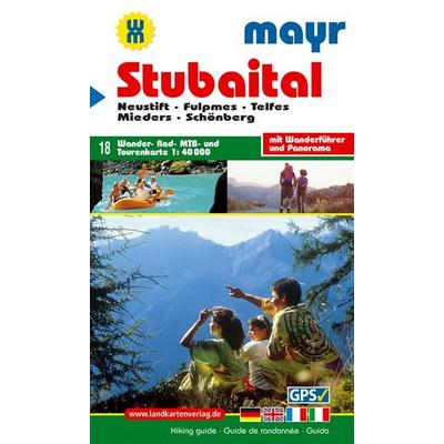 Stubaital, Karte von , Walter Mayr Verlag, 978-3-85491-883-7