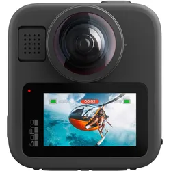 GoPro MAX2 360 Action Camera + Accessories Bundle (Bluetooth, GPS, WLAN), Action Cam, Schwarz