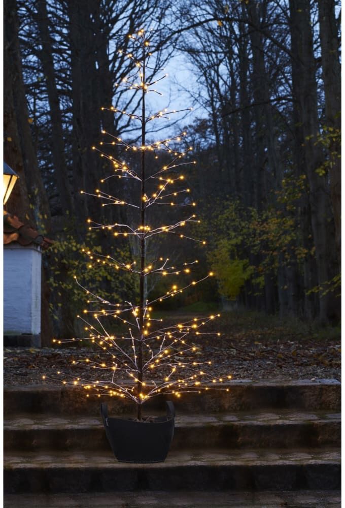 Sirius Arbre isaac led h 120cm Marron 50x120x50cm