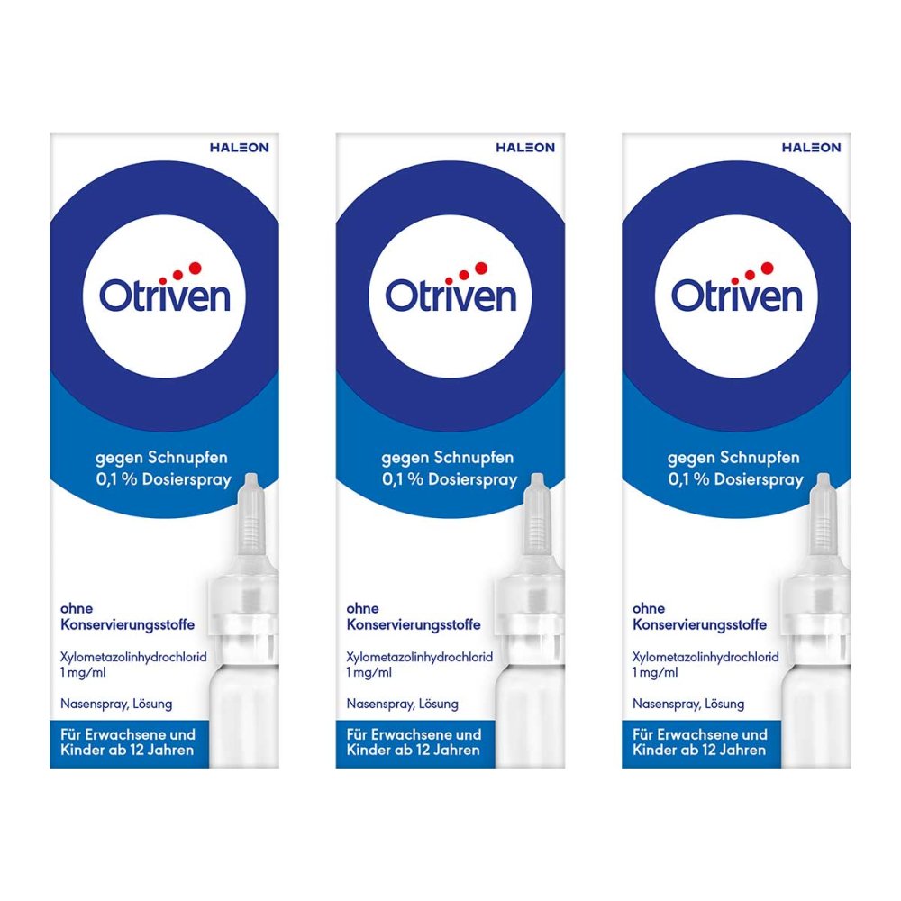 Haleon Germany GmbH Otriven gegen Schnupfen 0,1% Nasenspray (Dosierspray) 08104726