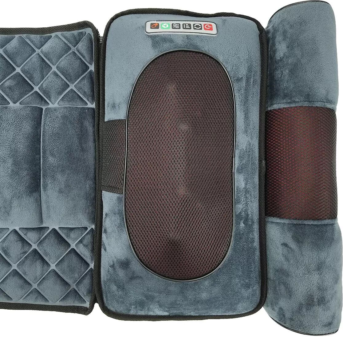 INF Tapis de massage tout équipé - Tapis de massage électrique chauffant pour tout le corps avec 6+ nœuds, 9 modes et 9 niveaux