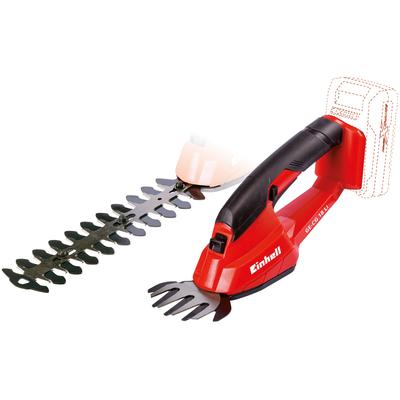 Akku-Gras- und Strauchscherenset EINHELL "GC-CG 18 Li-Solo", rot, Gartenscheren-Maschinen, 10/20 cm Arbeitsbreite, ohne Akku