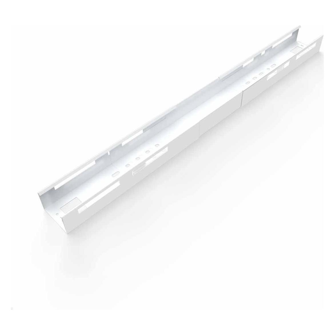 TecLines TKW006W Kabelwanne ausziehbar 1100 - 1700 mm, weiss (170 cm) (TKW006W)