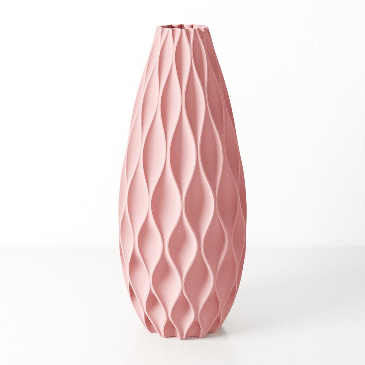 Fleuriek Grote Vaas Roze - Hoogte: 50 cm