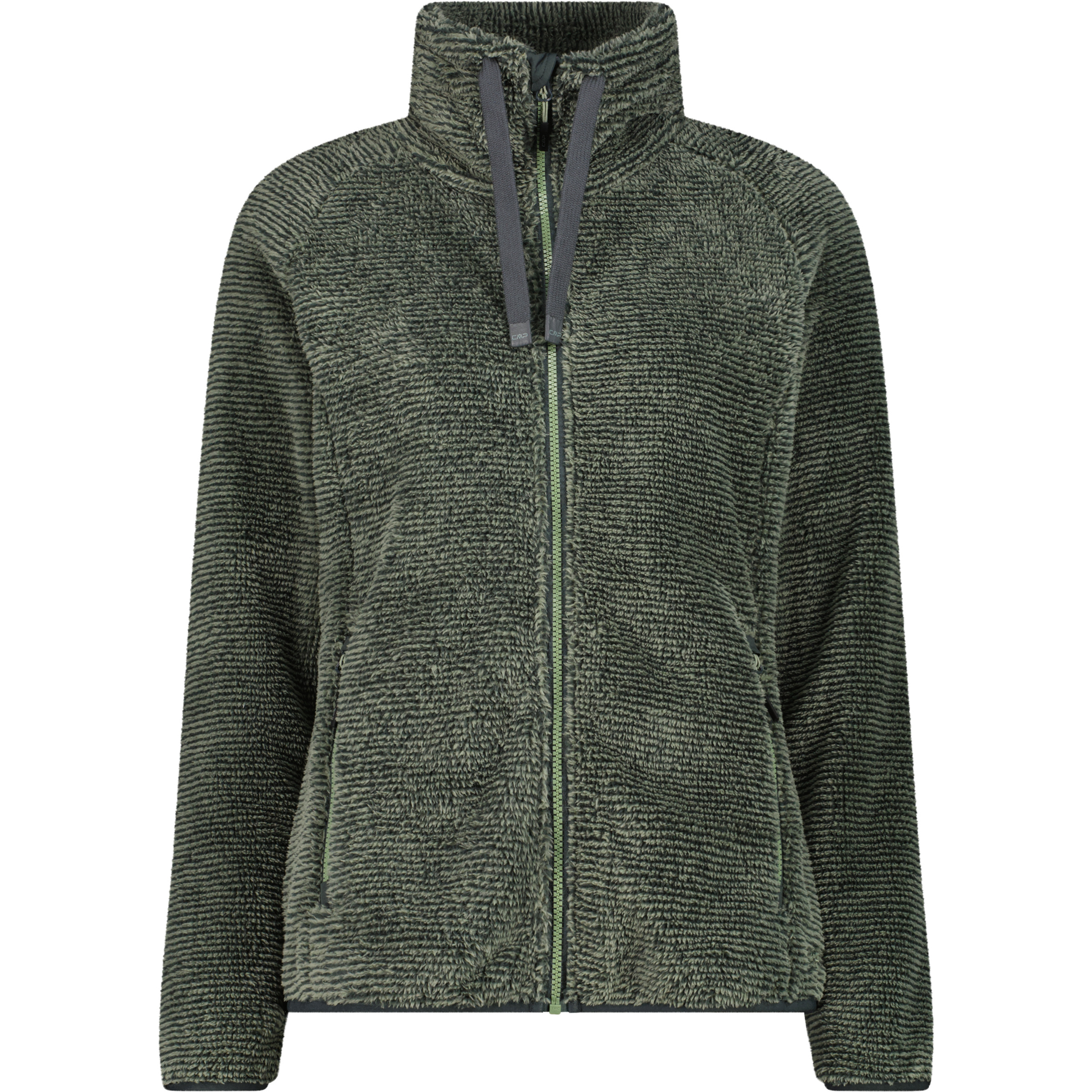 CMP Damen Fleecejacke oliv Größe M Lifestyle Schnell trocknend