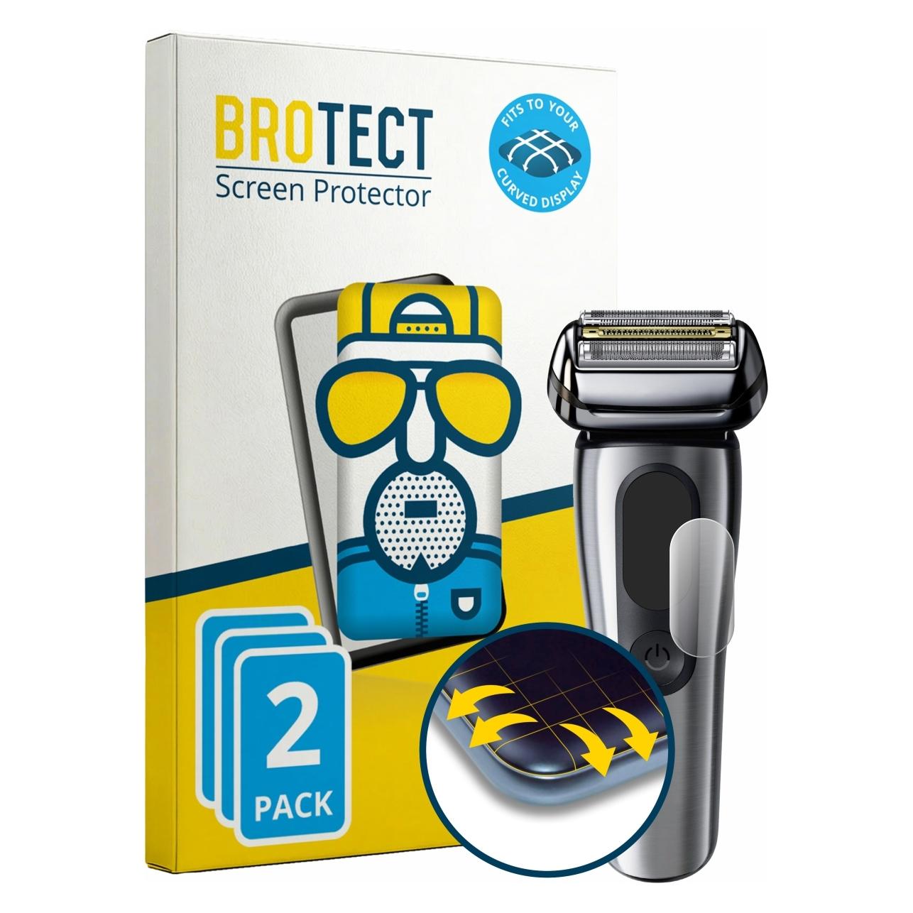 Brotect Fullscreen für Braun NEVO 5799 Schutzfolie Displayschutz Folie Matt Entspiegelungsfolie (5665137)
