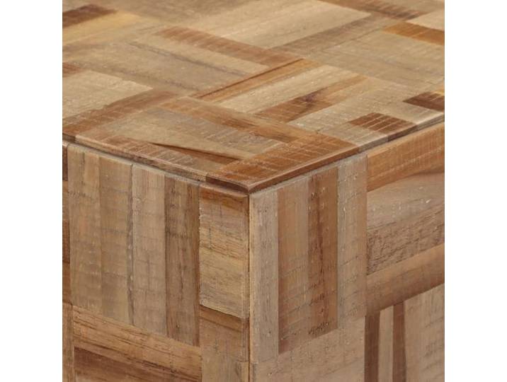 (Vente chaude)Table console - SHELD - Armoire d'entrée - Pour salon - 110x34x80cm teck de récupération massif M6513599