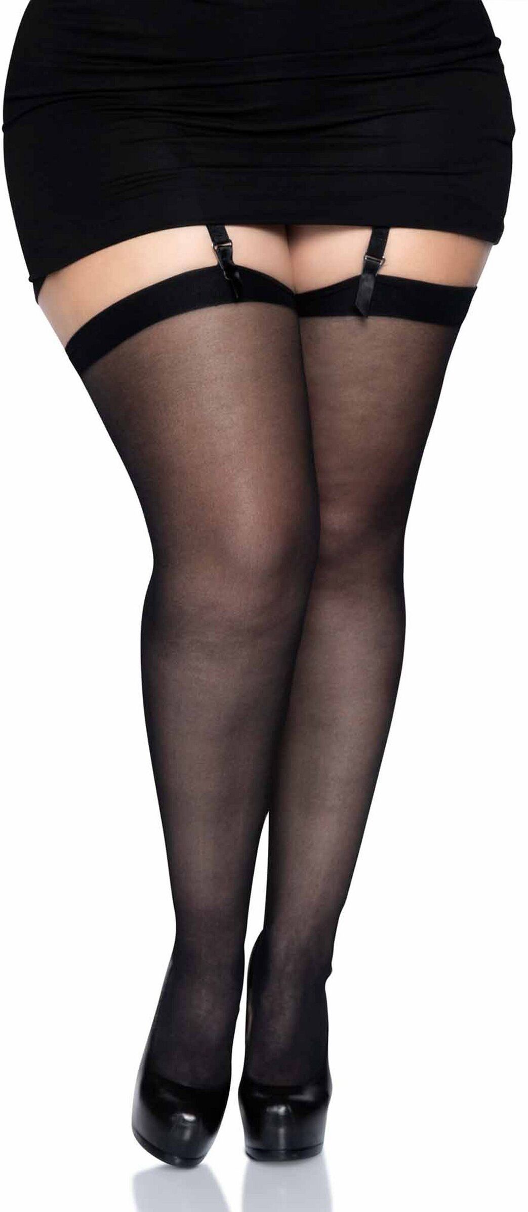 Leg Avenue Bas classiques 1001 Noirs GT