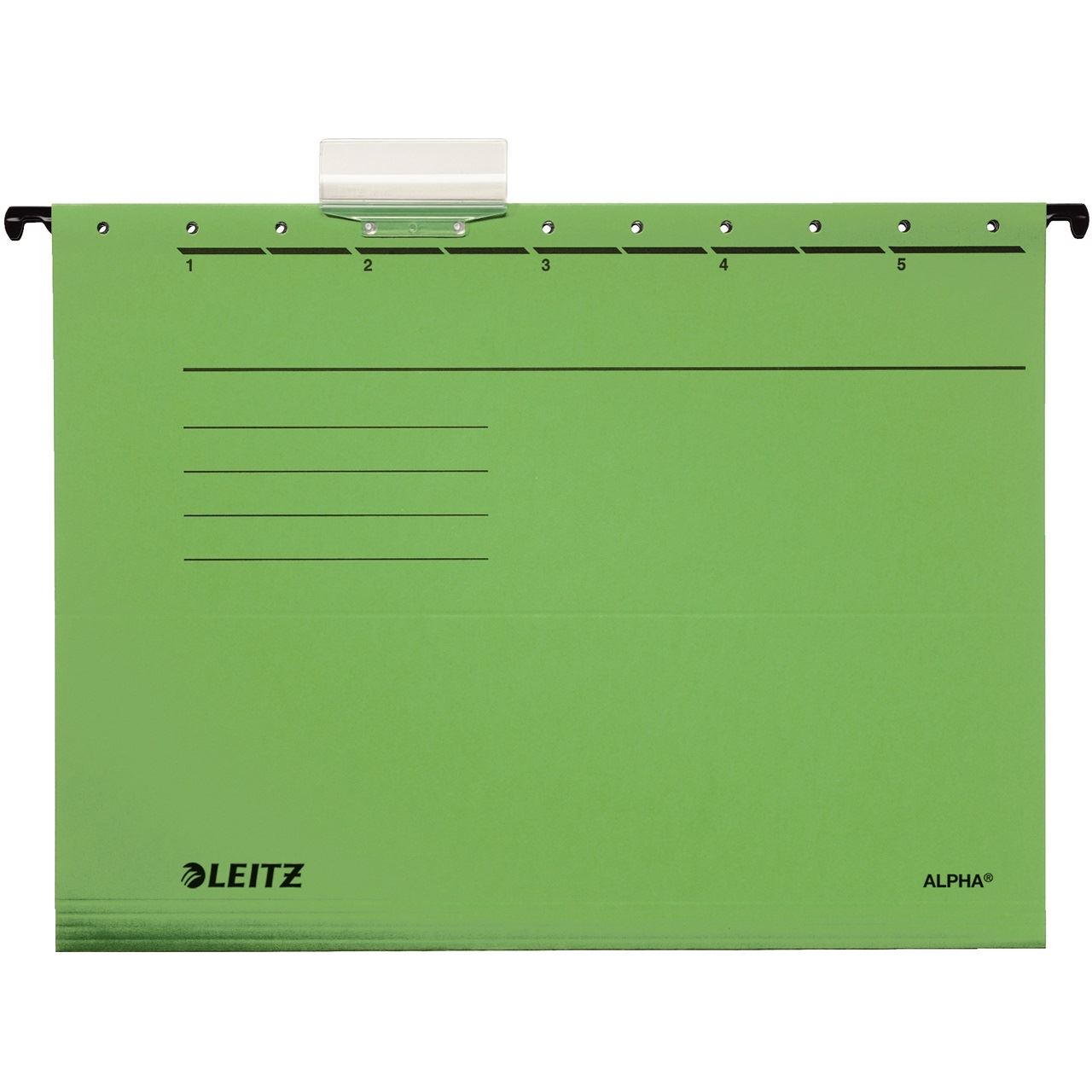 LEITZ 5 Hängemappen ALPHA 1985 grün