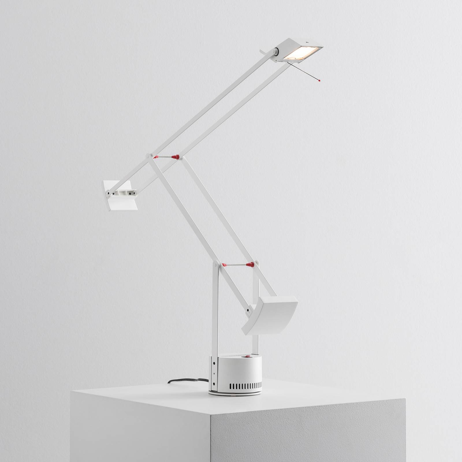 Artemide Lampa stołowa design Tizio, biały / opal, biuro, tworzywo sztuczne, design