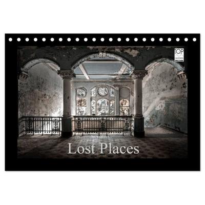 Lost Places - vergessene orte vergessener glanz (Tischkalender 2027 DIN A5 quer), CALVENDO Monatskalender