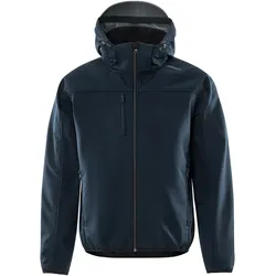 Softshell-Jacke "4655 GBF" - L - dunkelmarine/grau