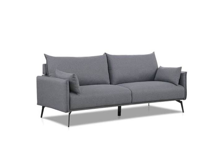 Canapé scandinave 3 places gris - Ivar