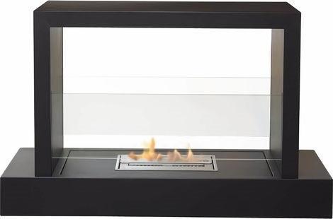 Tecno Air System KAMIN vloermodel Rome zwart