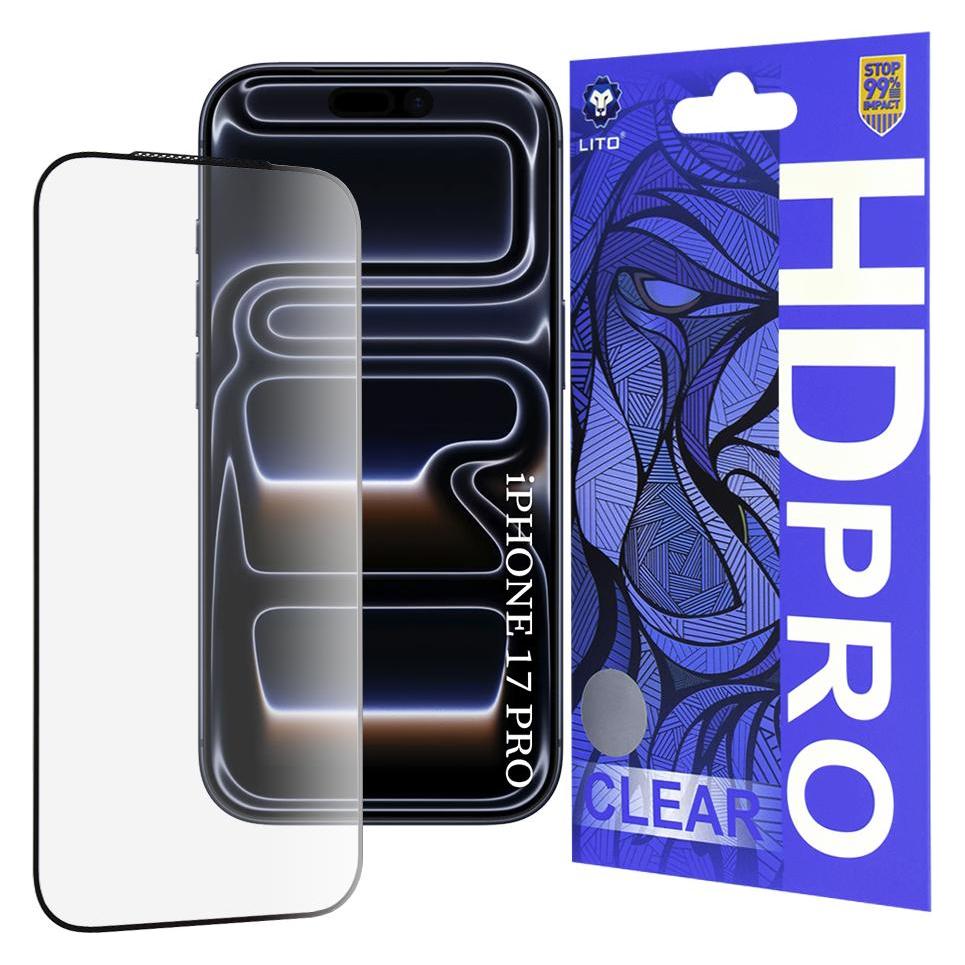 Lito - HD Pro Clear - iPhone 17 Pro - Black (Apple iPhone 17 Pro) (60676390)