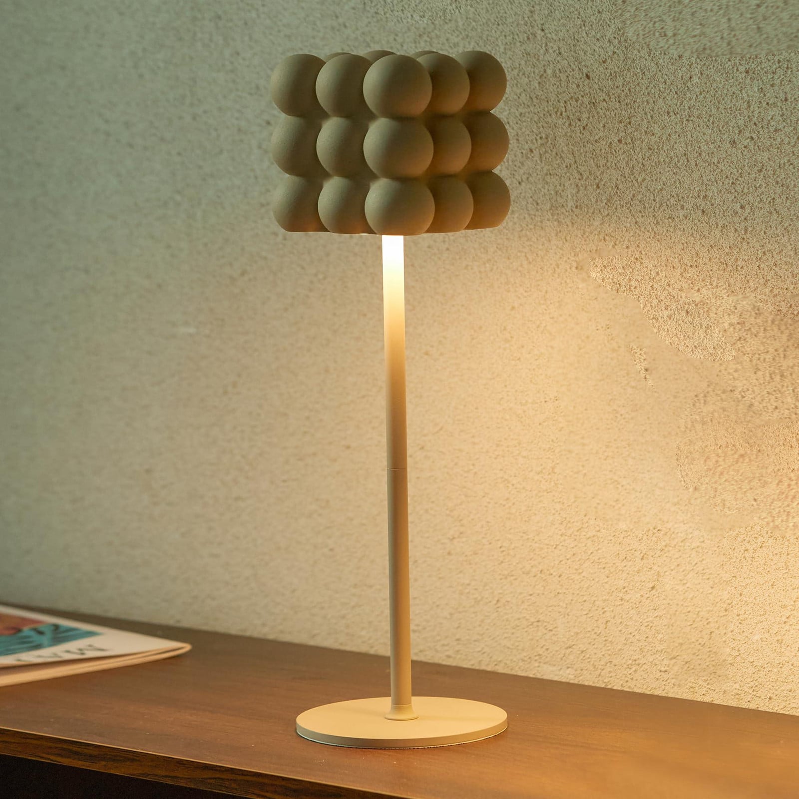 Selius Draadloze Led-tafellamp met Dimfunctie en Oplaadbare Batterij