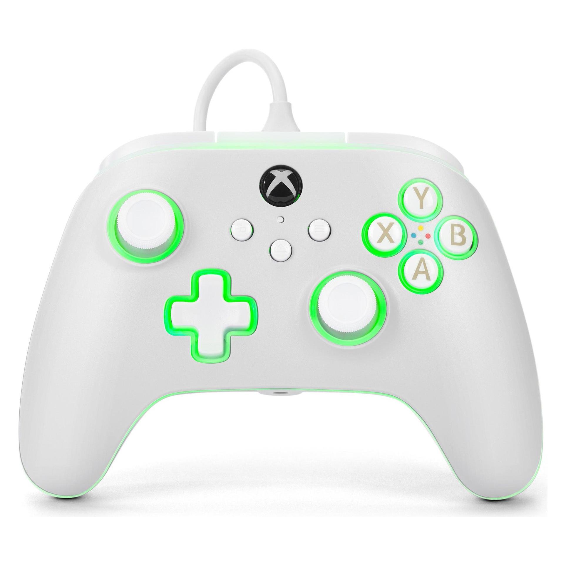 PowerA XB Controller Advantage wired Lumectra white (PC, Xbox One S, Xbox Series S, Xbox Series X) (XBGP0178-01)