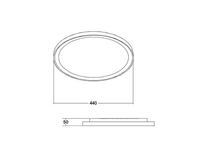 LED-plafondlamp Sunny, dimbaar, zwart, Woon-/ Eetkamer, Aluminium, LED plafondlamp