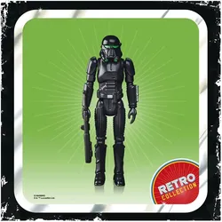 Hasbro Retro-Kollektion Imperialer Death Trooper 9,5 cm grosse Star Wars: The Mandalorian Actio...
