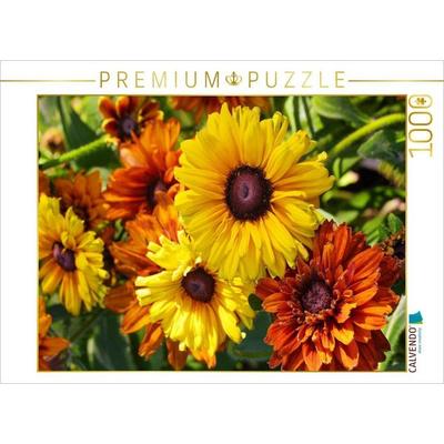 CALVENDO Puzzle Rudbeckie oder Rauer Sonnenhut | 1000 Teile Lege-Größe 64x48cm Foto-Puzzle für glückliche Stunden