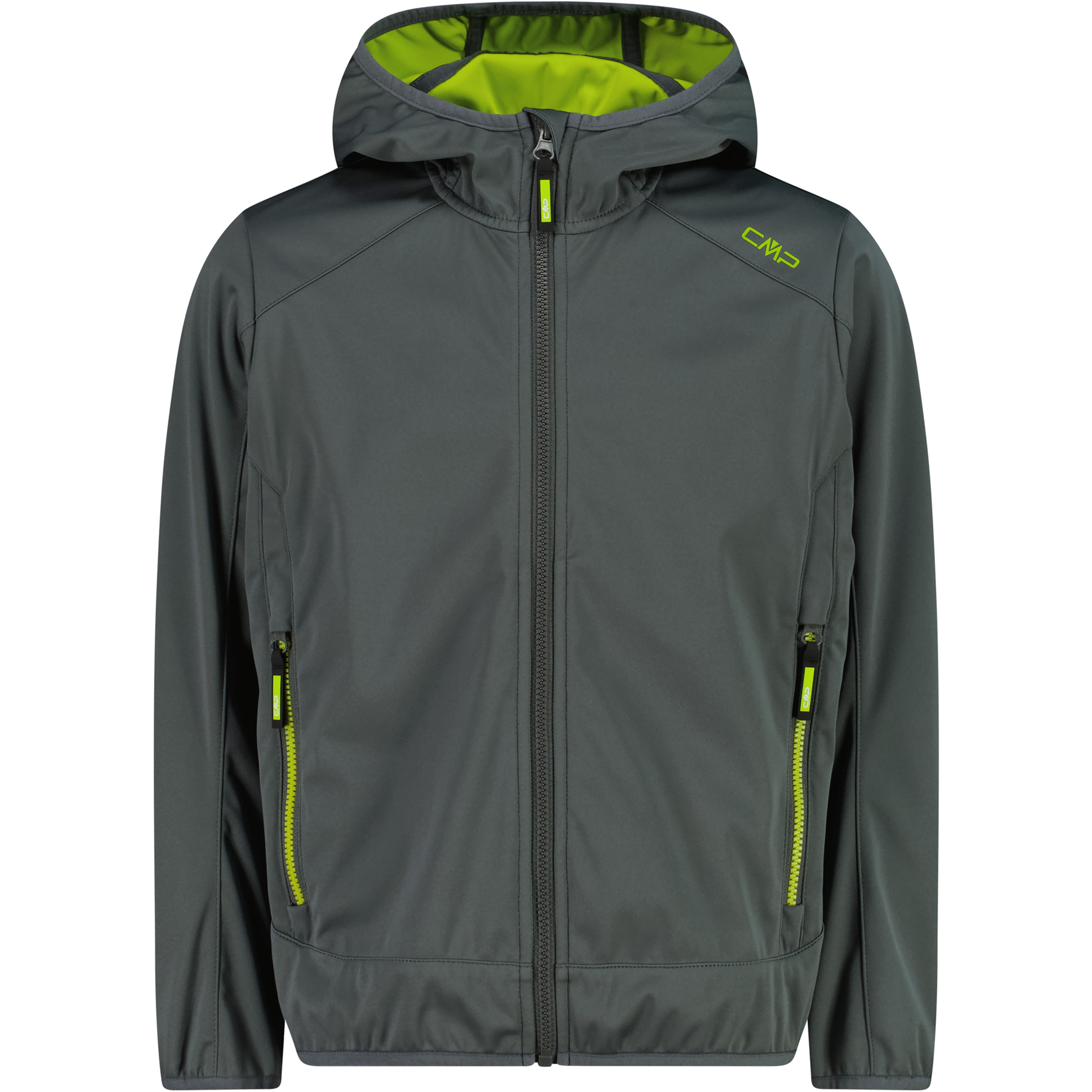 CMP Boys Softshell Kinder Softshelljacke grau Größe 92 Trekking Wasserabweisend Wasserabweisend