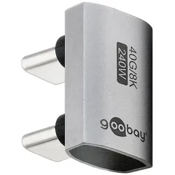 goobay USB 4 Adapter 180° U-Form