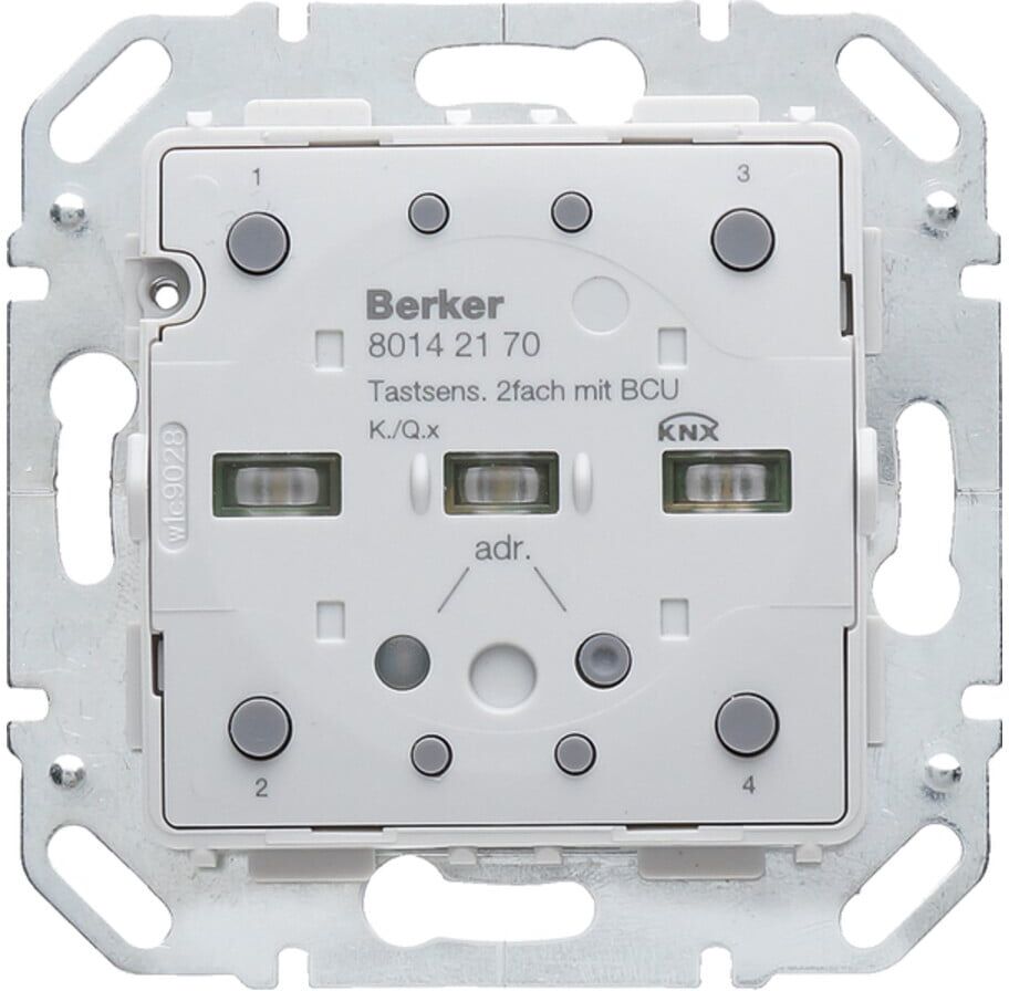Berker Tastsensor-Modul 2f. m.BCU KNX 80142170)