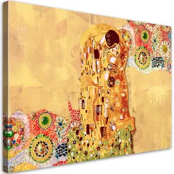 WANDBILD klimt erfüllung einer frau abstrakt