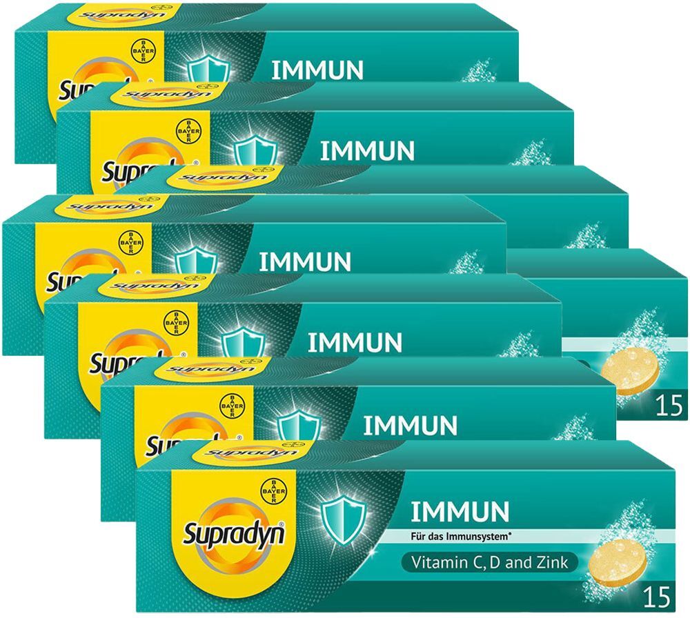 8 x Supradyn Immun (120 Tage Vorrat) 8x15 St Brausetabletten